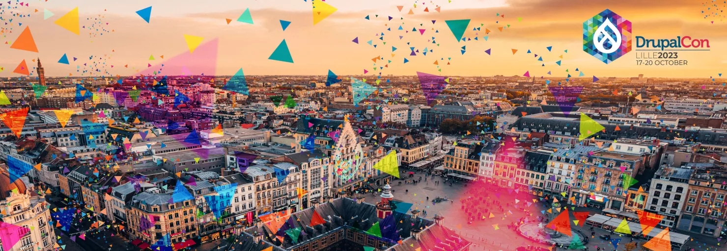 DrupalCon Lille 2023 pour pour découvrir les derniers développements de Drupal et contribuer à l'avenir de la plateforme